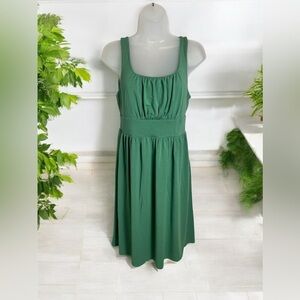 MERONA Elegant Green Sleeveless fit & flare Dress/size S